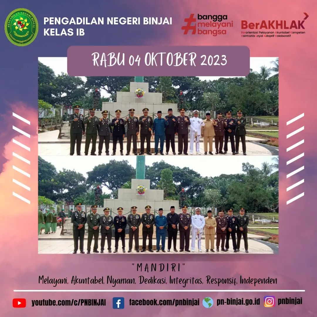 Upacara Sekaligus Memeriahkan HUT TNI Ke-78 Tahun 2023