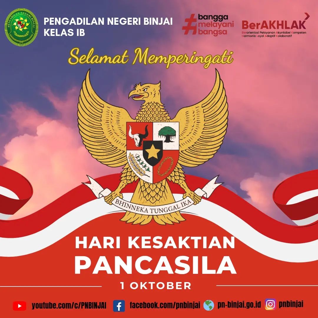 Hari Kesaktian Pancasila 01 Oktober 2023