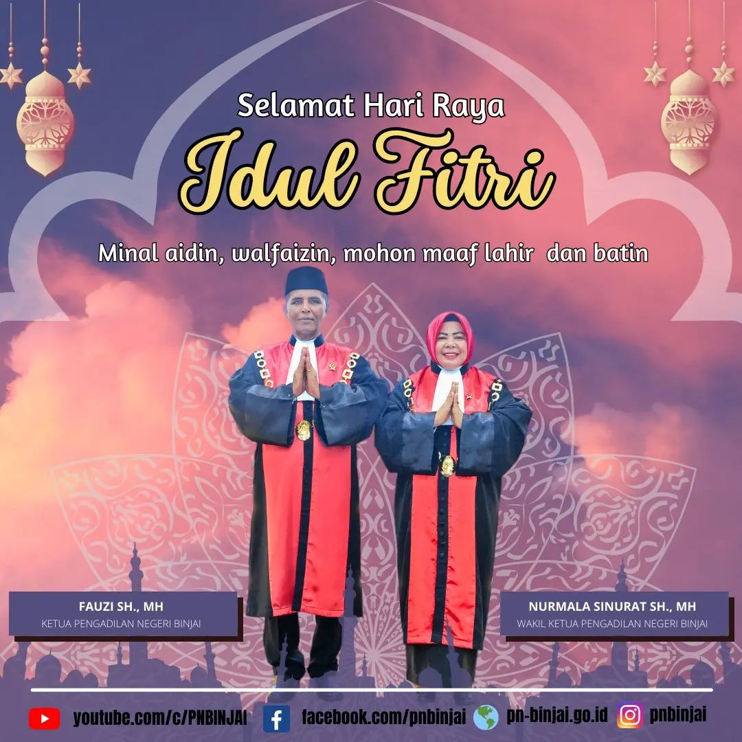 UCAPAN SELAMAT HARI RAYA IDUL FITRI TAHUN 1444 H