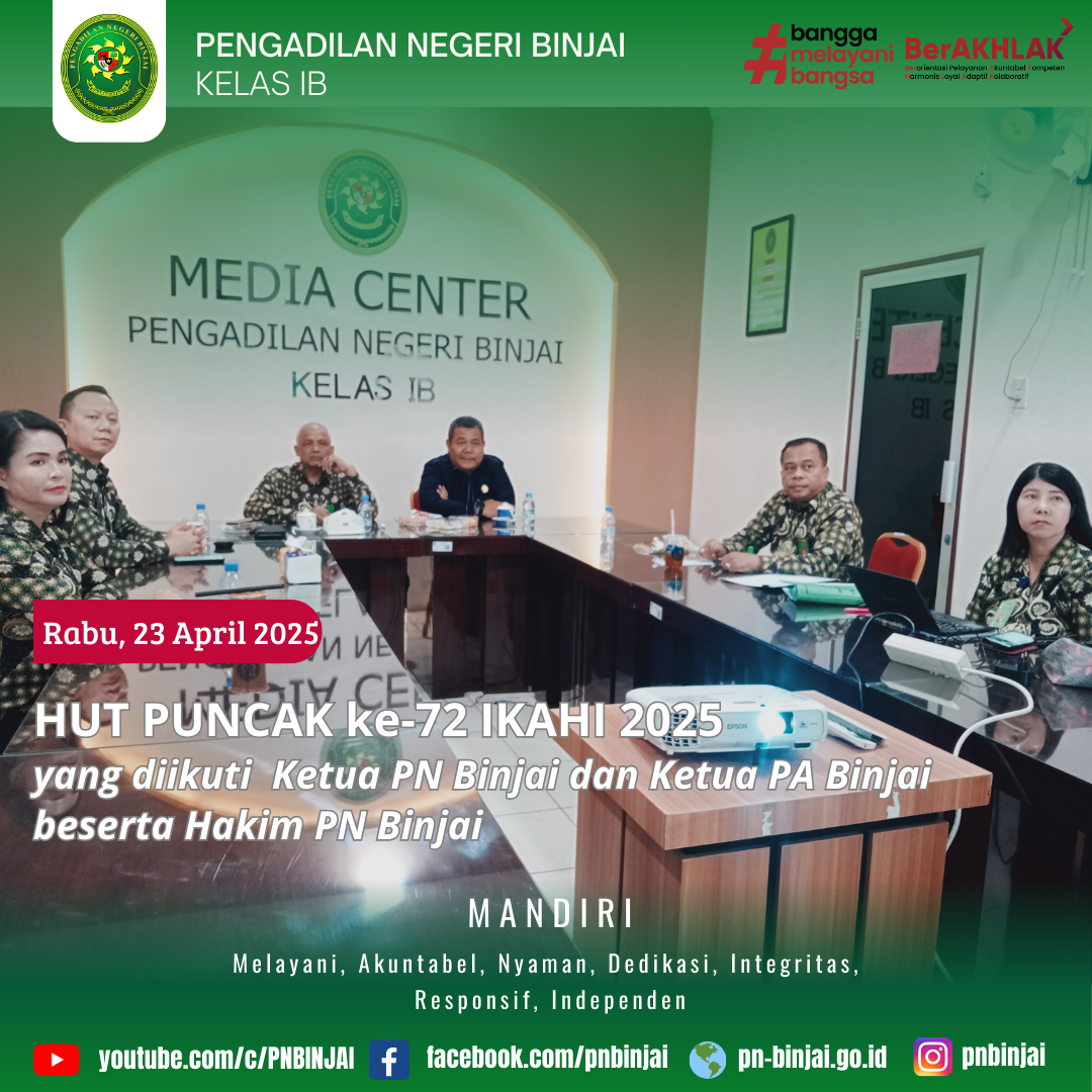 Kegiatan HUT PUNCAK ke-72 IKAHI 2025 Kegiatan HUT PUNCAK ke-72 IKAHI 2025