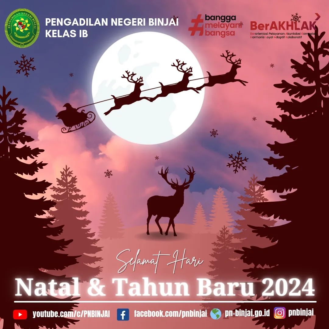 Selamat Hari  Natal dan Tahun Baru 2024